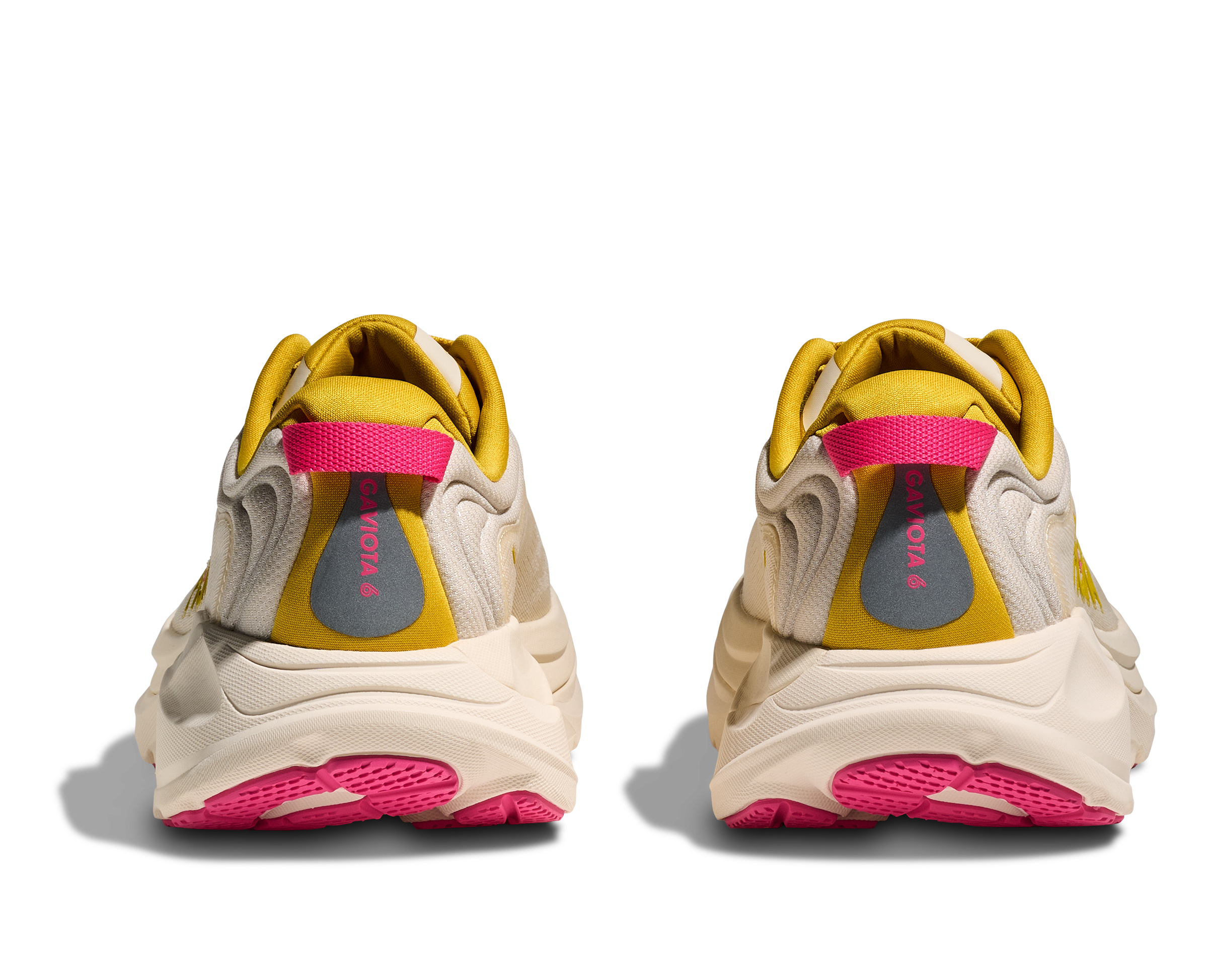 HOKA Women's Gaviota 6 - BIRCH / YELLOW GOLD