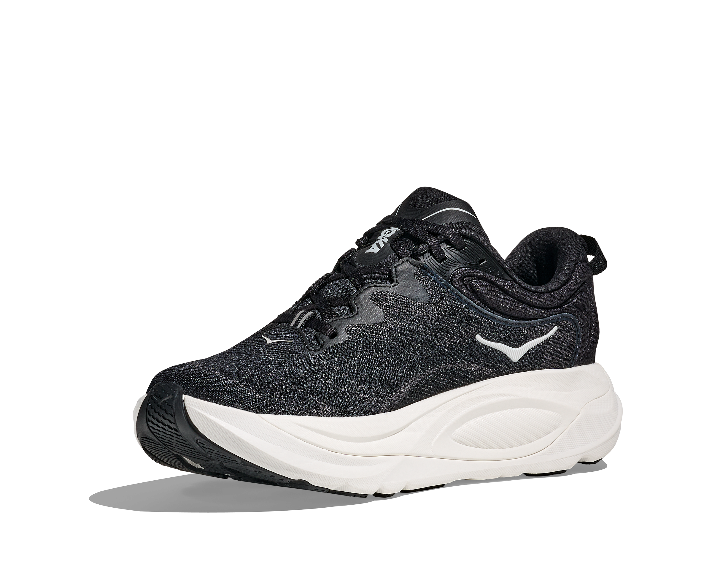 HOKA Women's Gaviota 6 - BLACK / WHITE