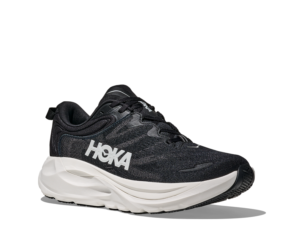 HOKA Women's Gaviota 6 - BLACK / WHITE