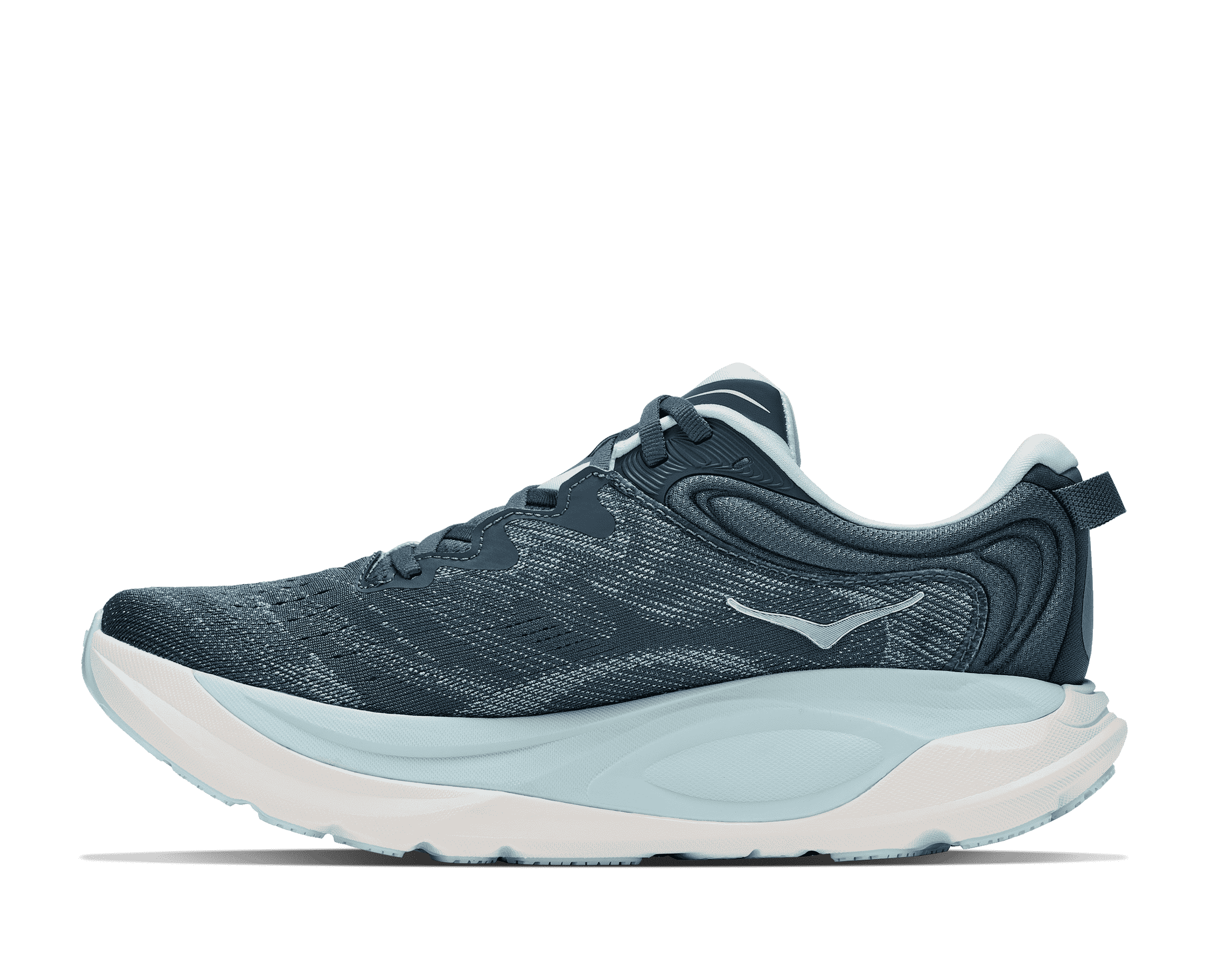 HOKA Women's Gaviota 6 - FADED NAVY / GLIMMERING BLUE