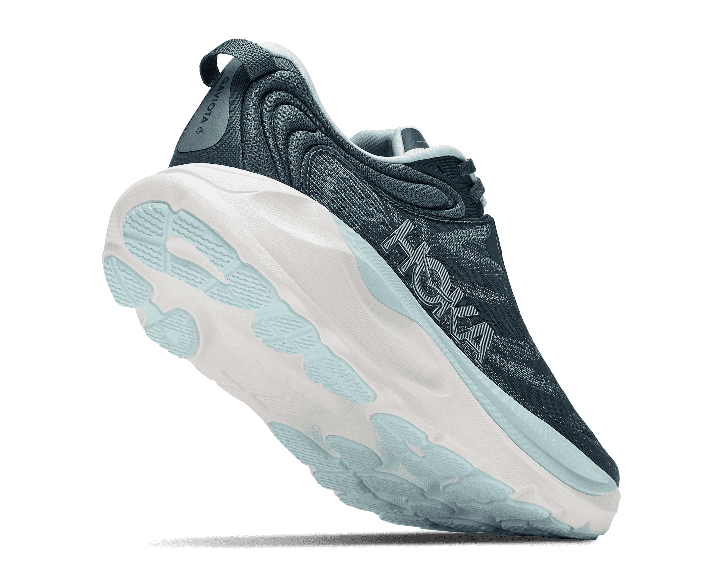 HOKA Women's Gaviota 6 - FADED NAVY / GLIMMERING BLUE (Wide)
