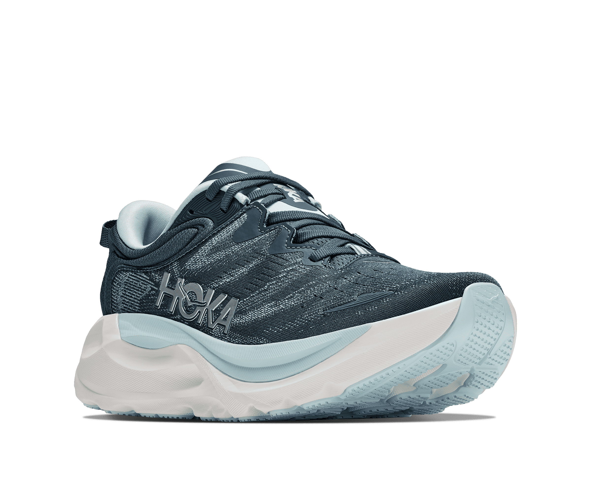 HOKA Women's Gaviota 6 - FADED NAVY / GLIMMERING BLUE (Wide)