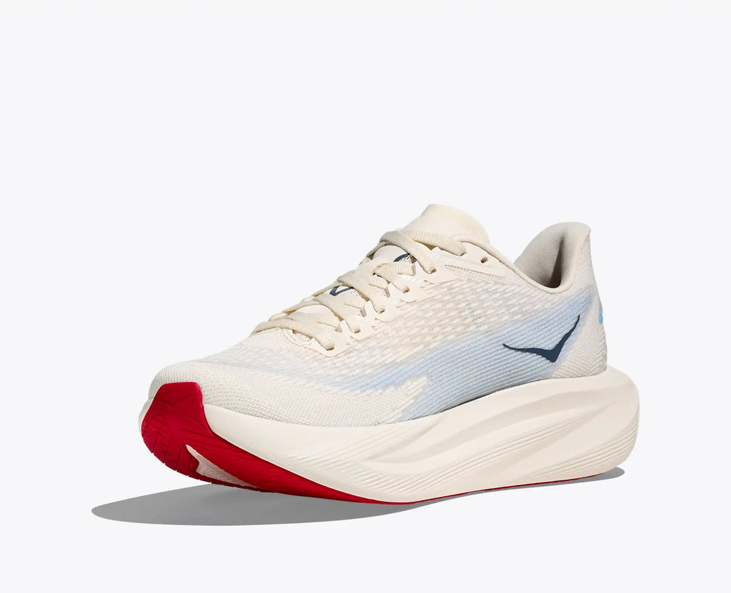 HOKA Women's Mach 7 - ALABASTER / SOARING BLUE