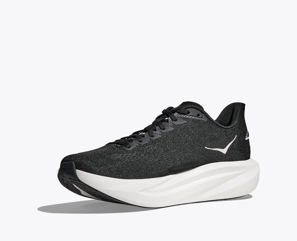 HOKA Women's Mach 7 - BLACK / WHITE (Wide)