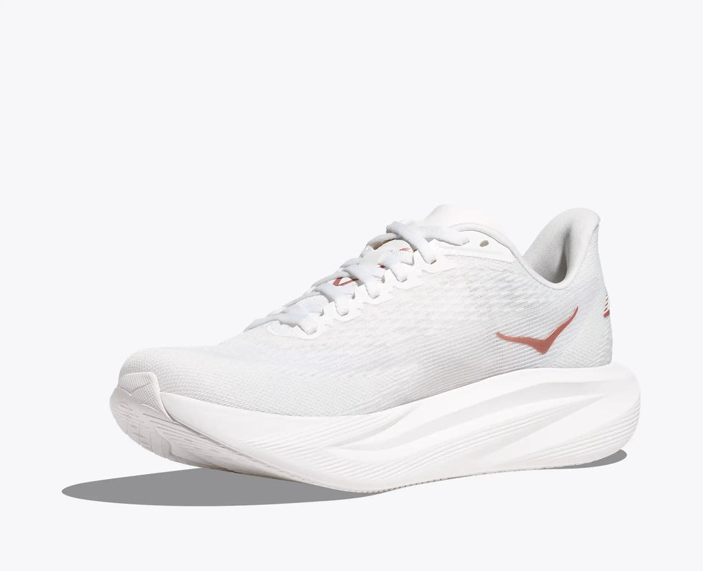 HOKA Women's Mach 7 - FROST / ROSE GOLD (Wide)