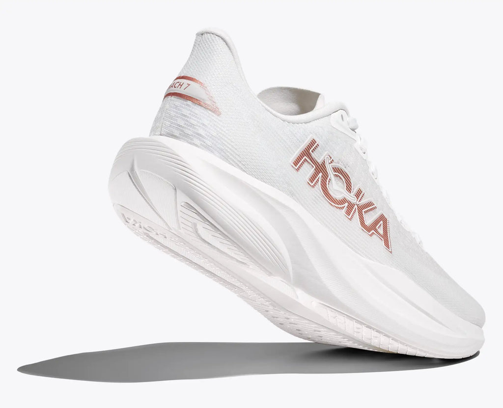 HOKA Women's Mach 7 - FROST / ROSE GOLD