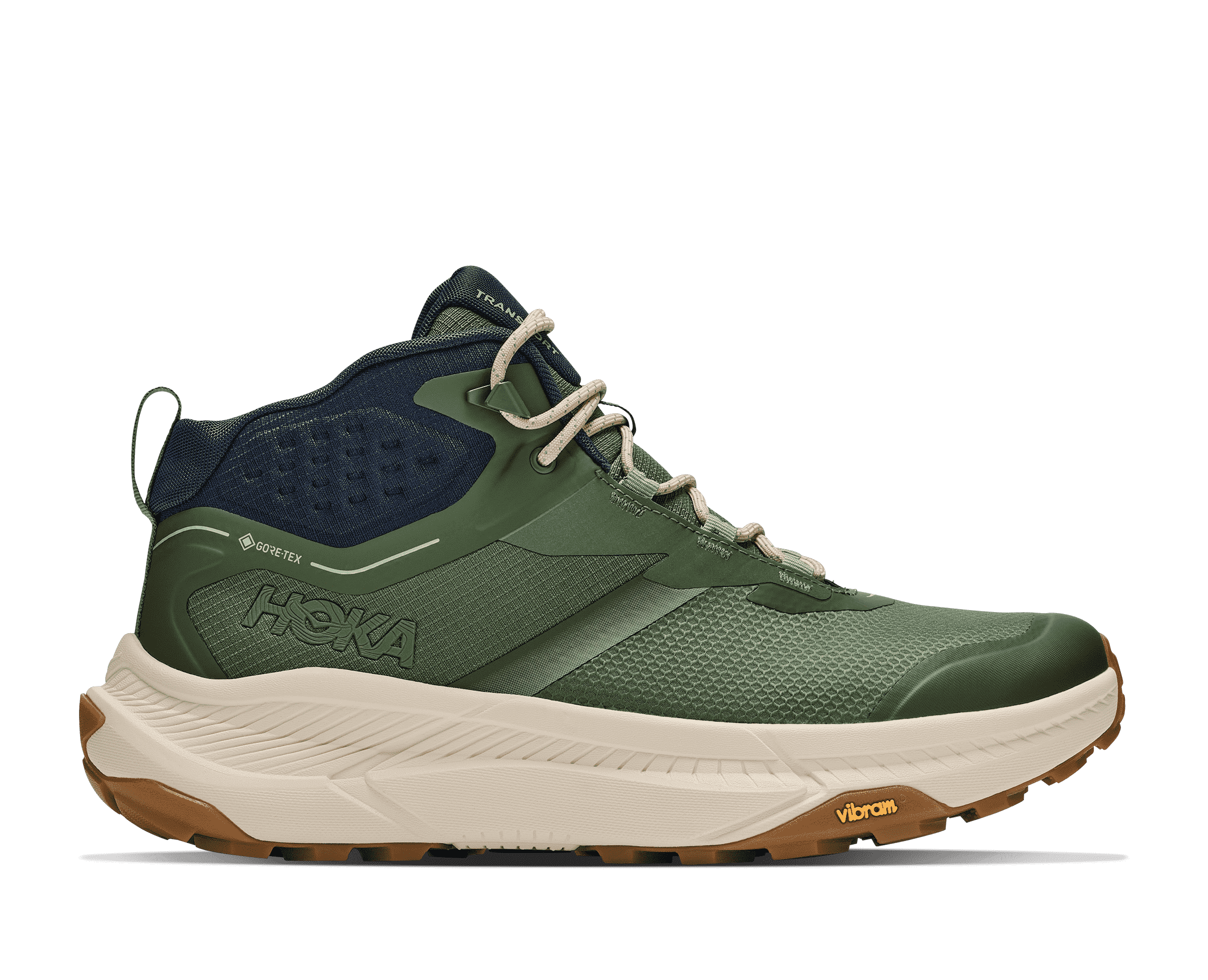 HOKA Men's Transport Hike GTX - NETTLE LEAF / ALABASTER