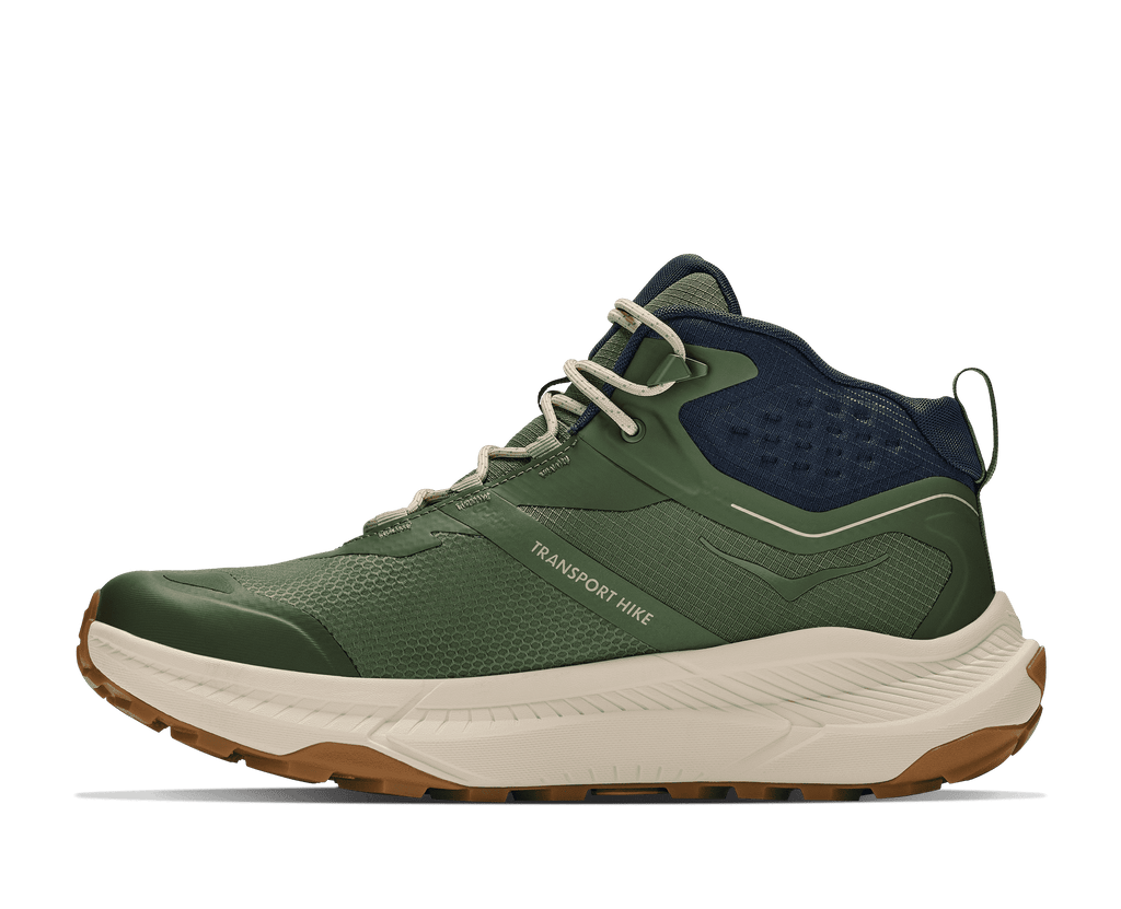 HOKA Men's Transport Hike GTX - NETTLE LEAF / ALABASTER