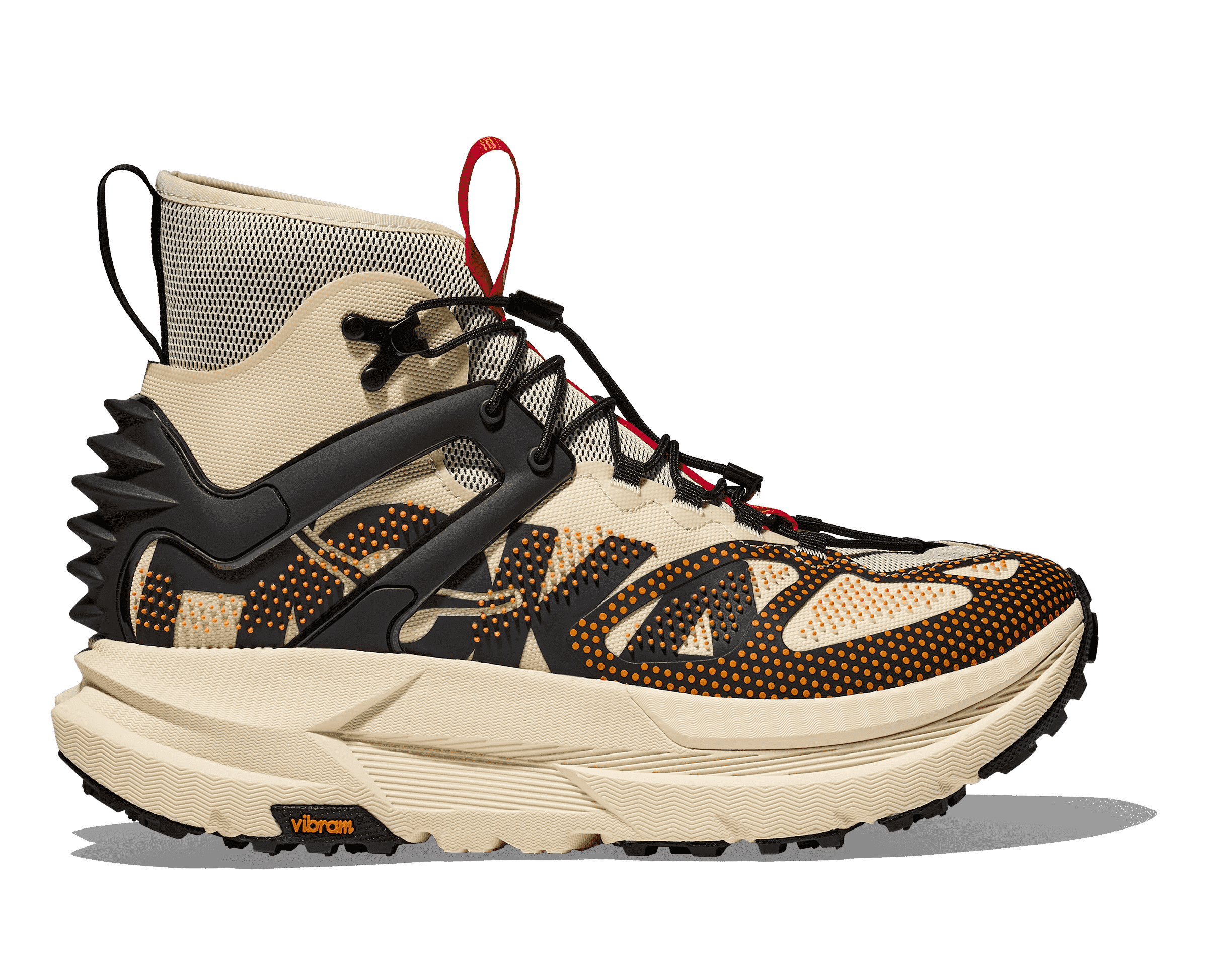 HOKA Unisex Mafate X Hike - VINTAGE YELLOW / BLACK