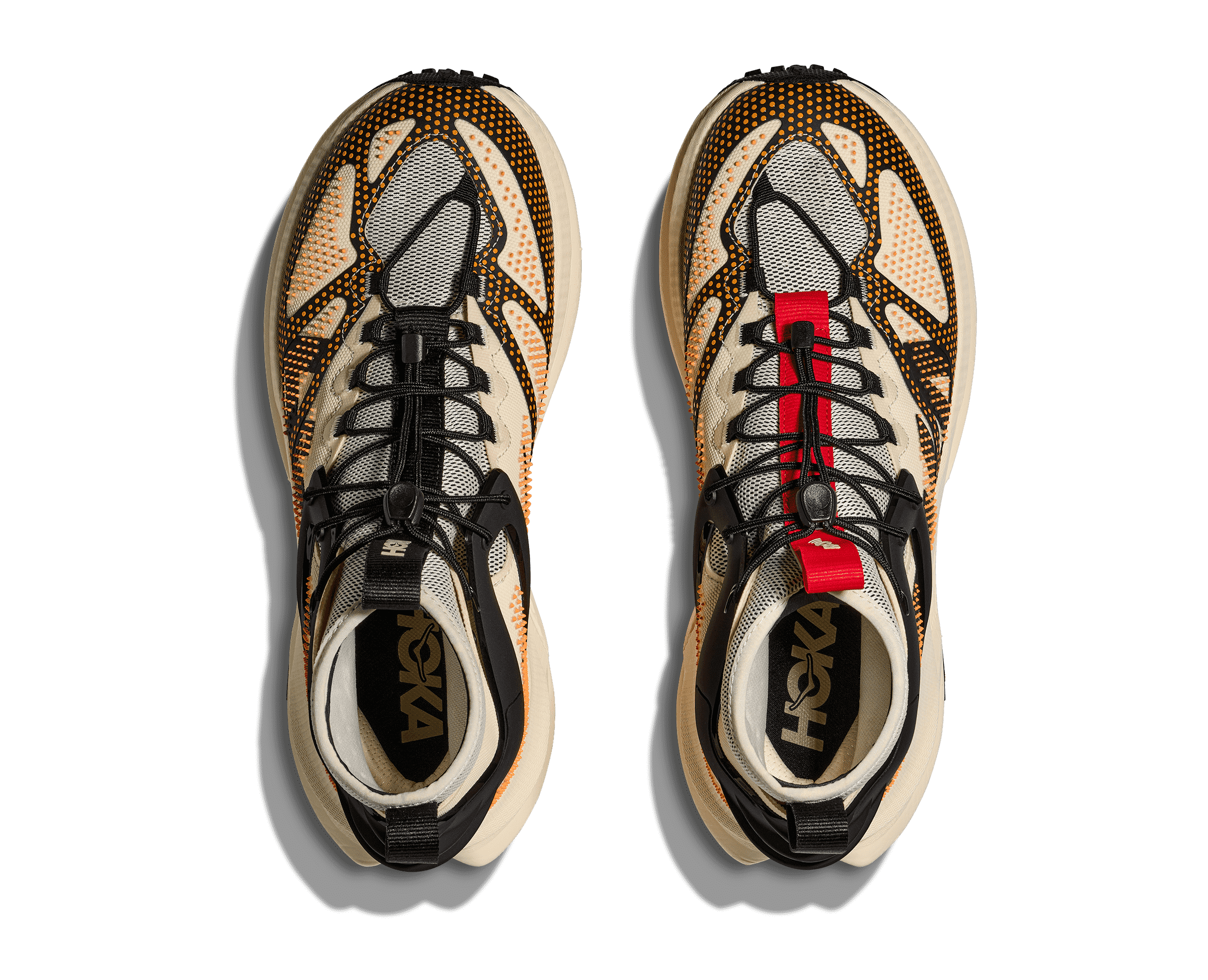 HOKA Unisex Mafate X Hike - VINTAGE YELLOW / BLACK