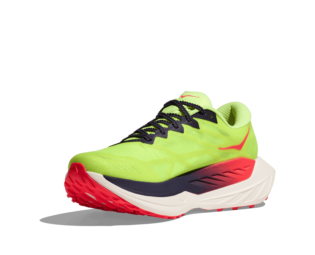 HOKA Men's Rocket X Trail - NEON YUZU / NEON FLAME