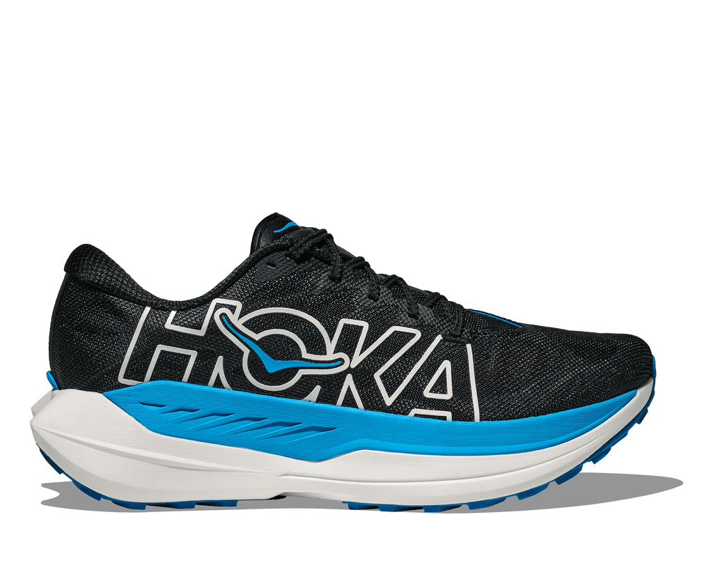 HOKA Women's Rocket X Trail - BLACK / SKYWARD BLUE