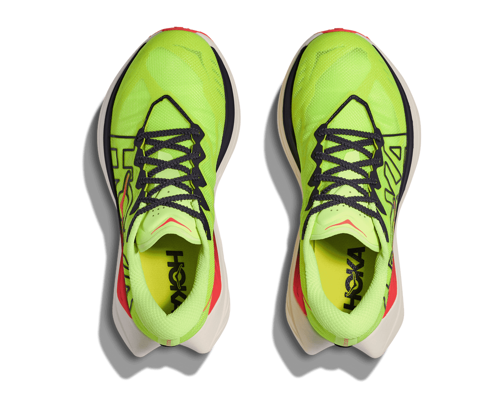 HOKA Women's Rocket X Trail - NEON YUZU / NEON FLAME