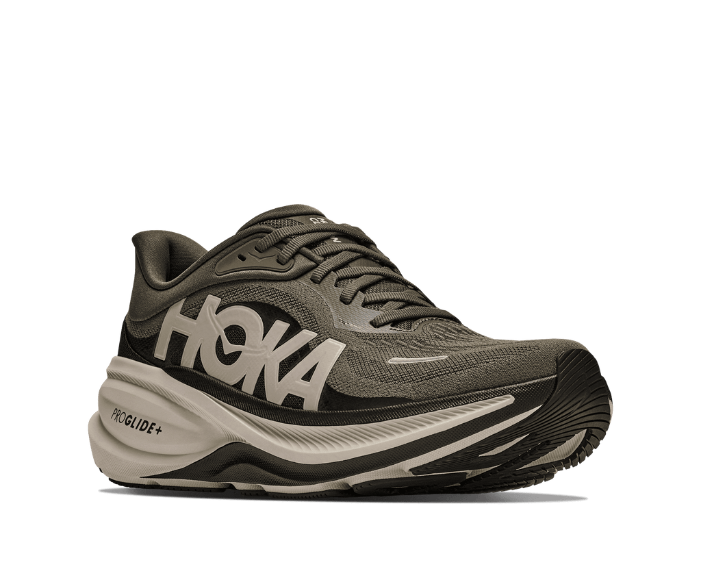 HOKA Men's Clifton Pro - ANTIQUE OLIVE / RIVER ROCK GREY