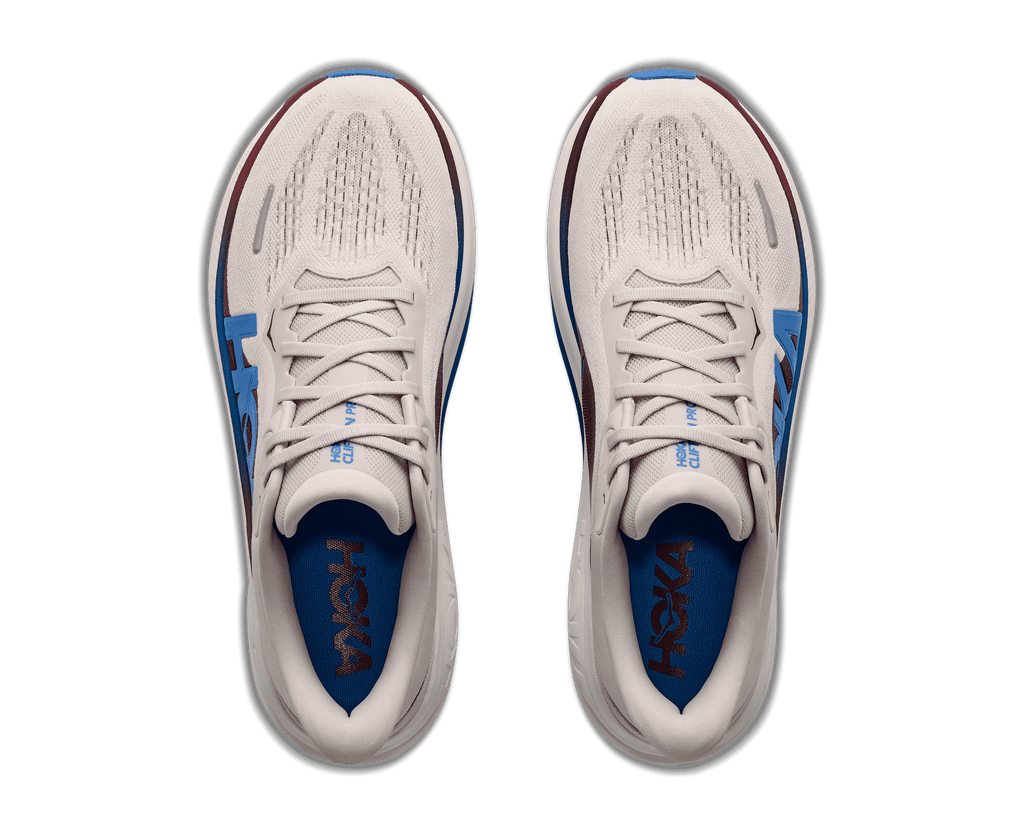 HOKA Men's Clifton Pro - STUCCO / VIRTUAL BLUE