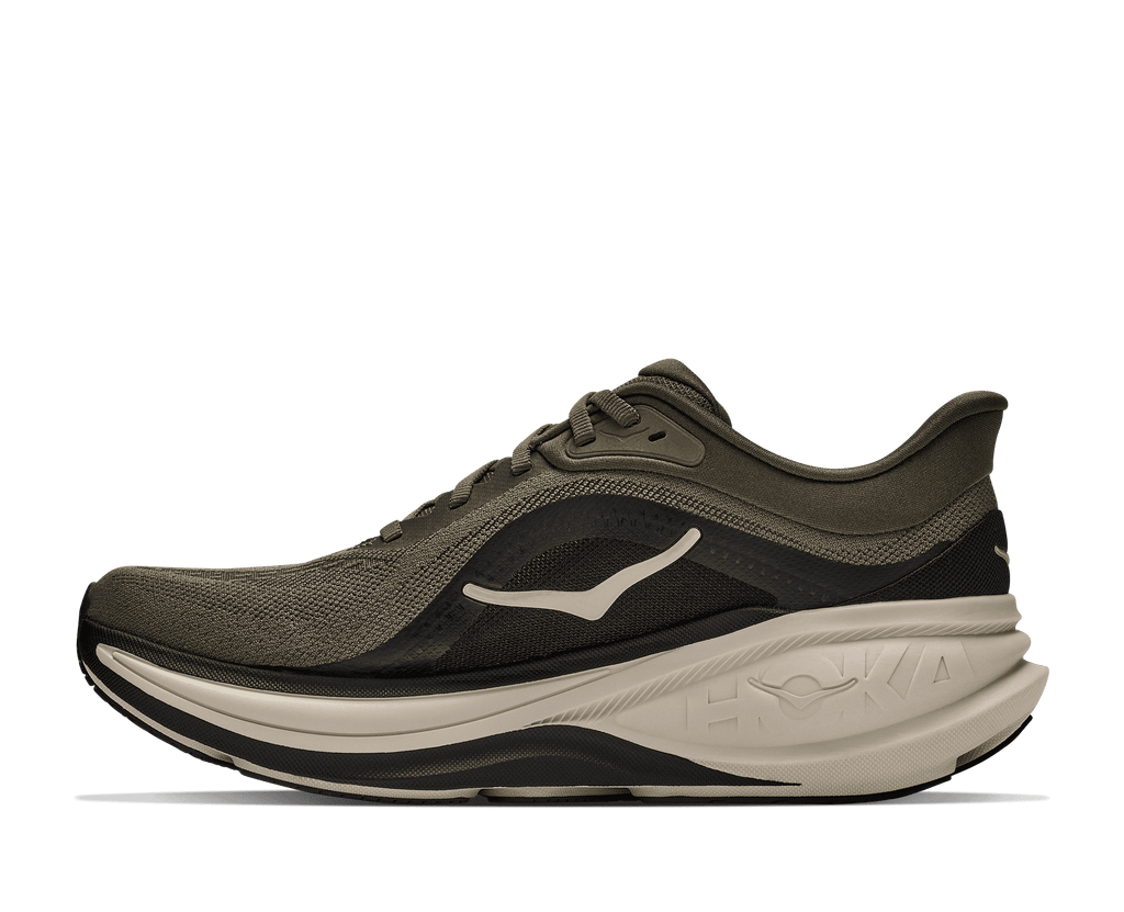 HOKA Women's Clifton Pro - ANTIQUE OLIVE / RIVER ROCK GREY