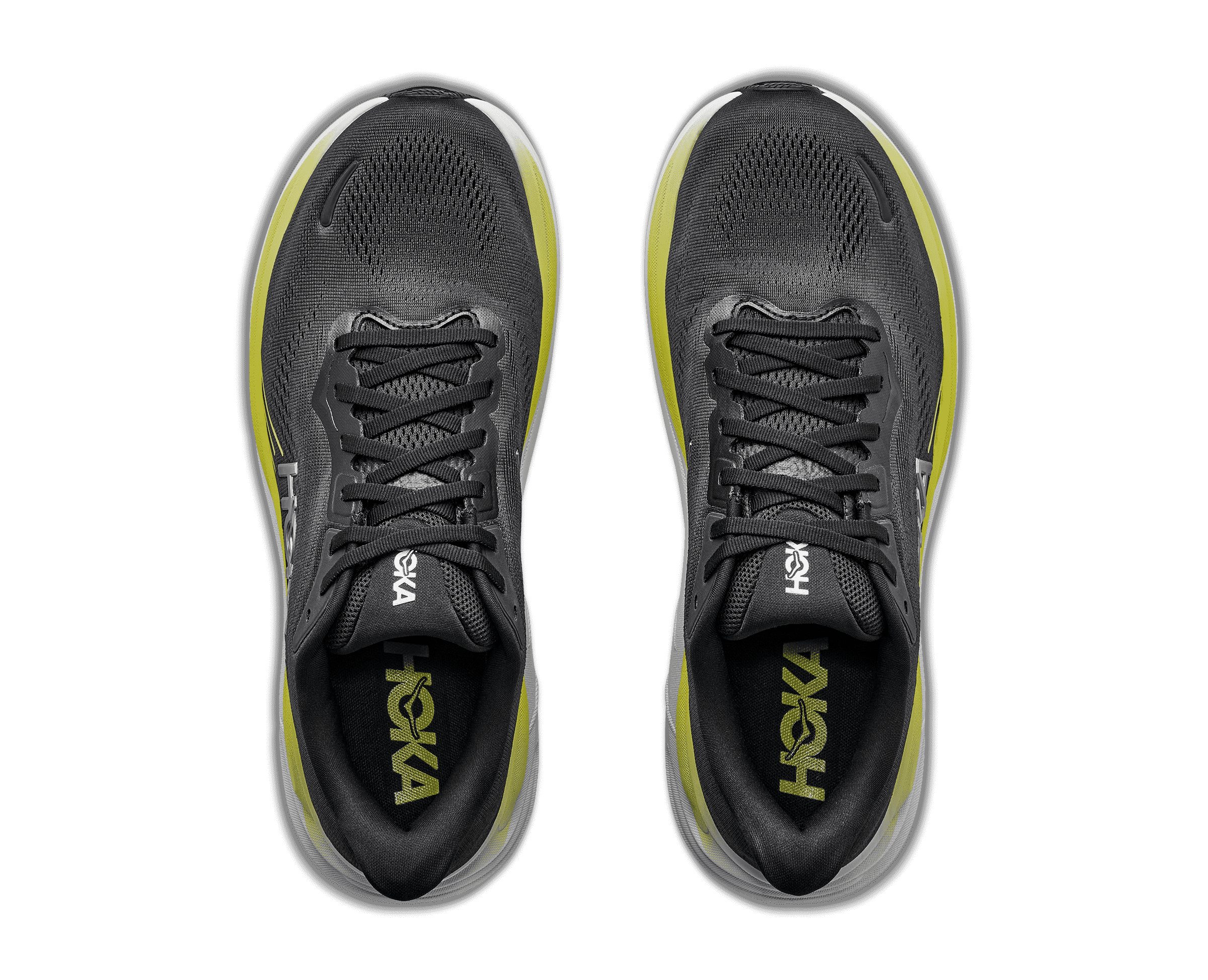 HOKA Men's Clifton 11 - BLACK / COSMIC GREY