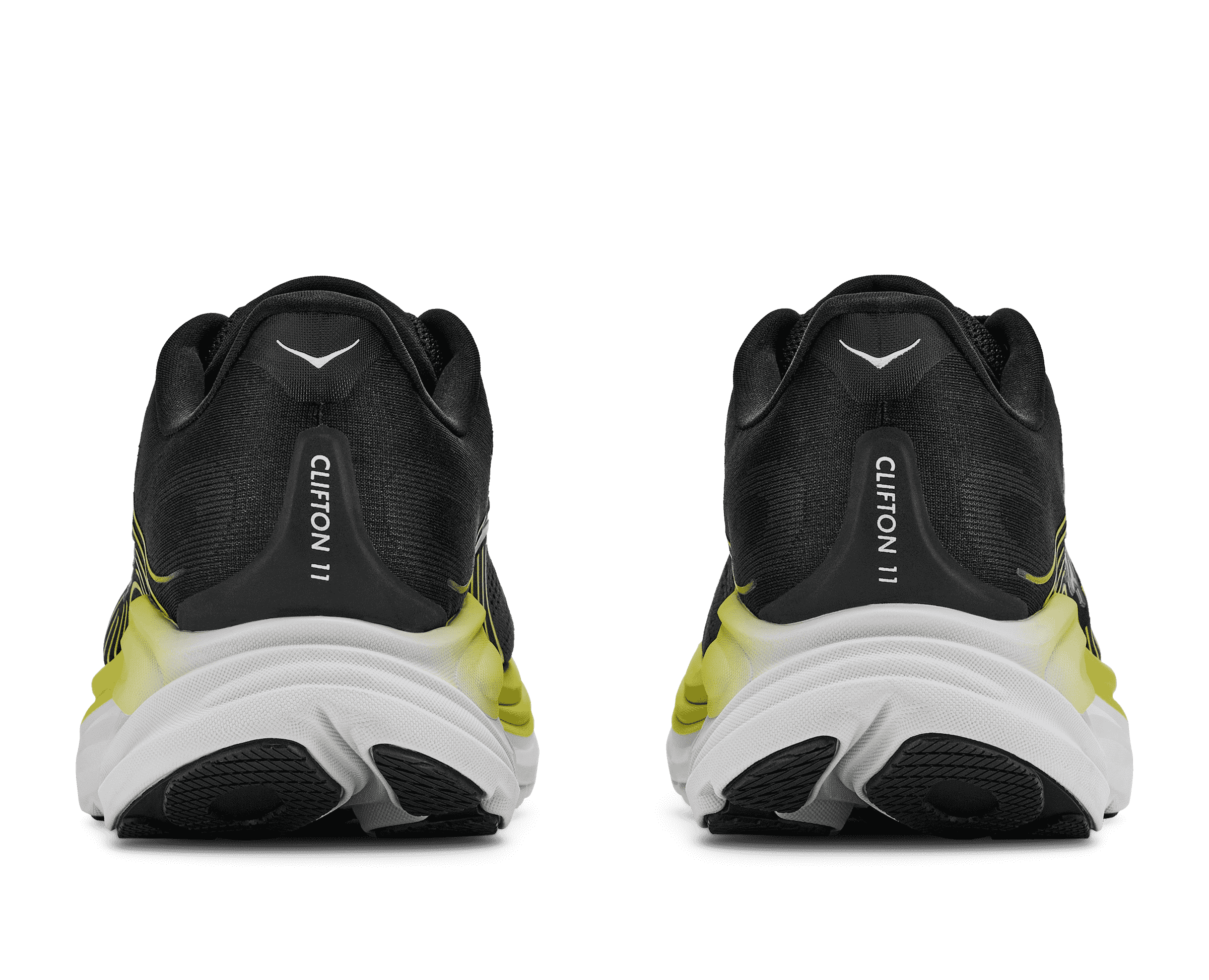 HOKA Men's Clifton 11 - BLACK / COSMIC GREY