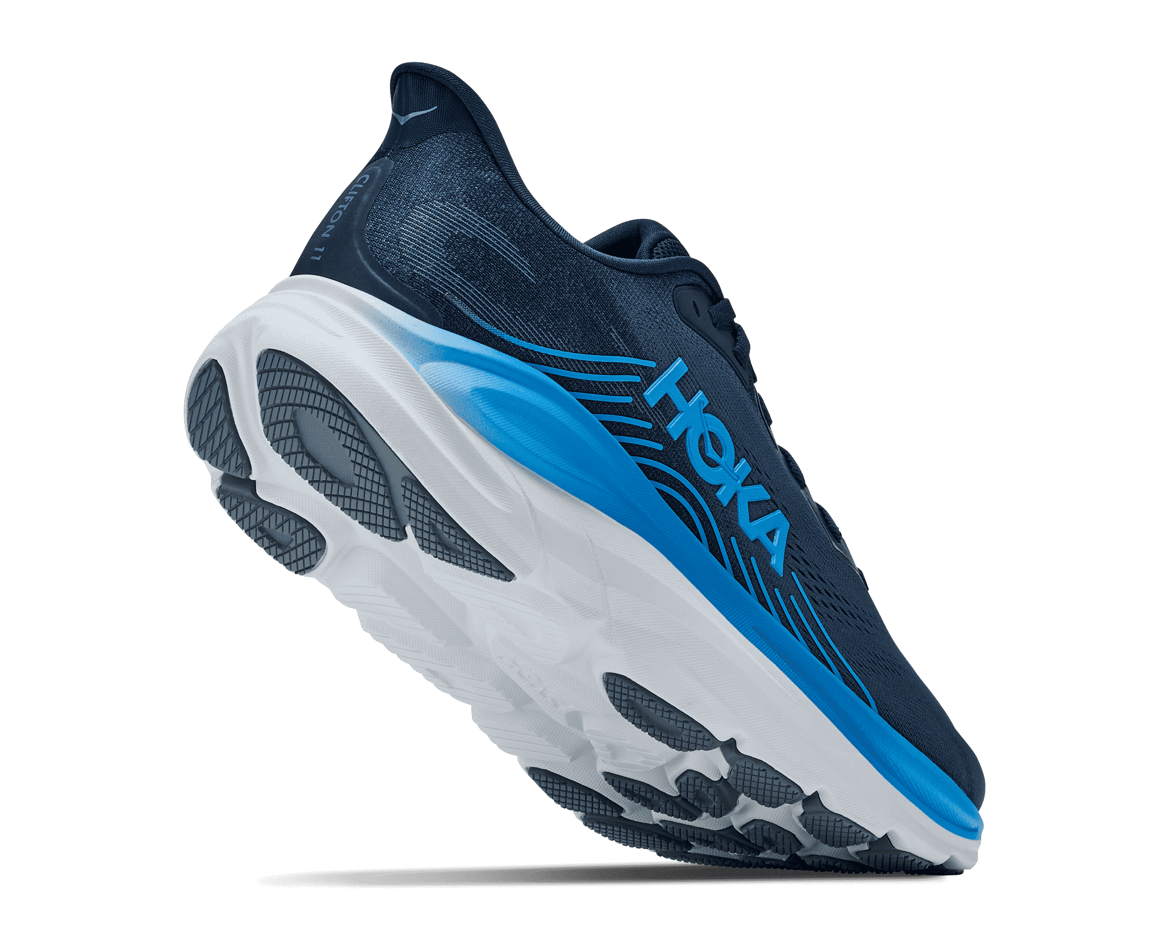 HOKA Men's Clifton 11 - VARSITY NAVY / FADED NAVY