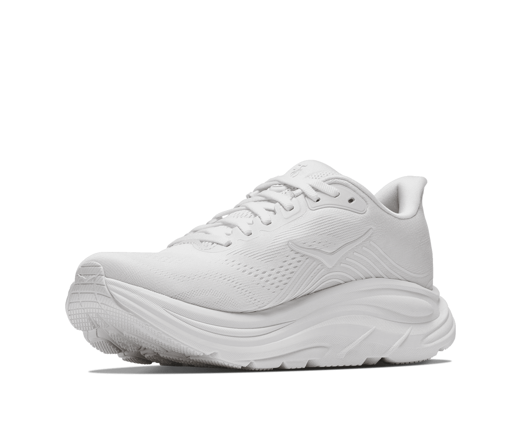 HOKA Men's Clifton 11 - WHITE / WHITE
