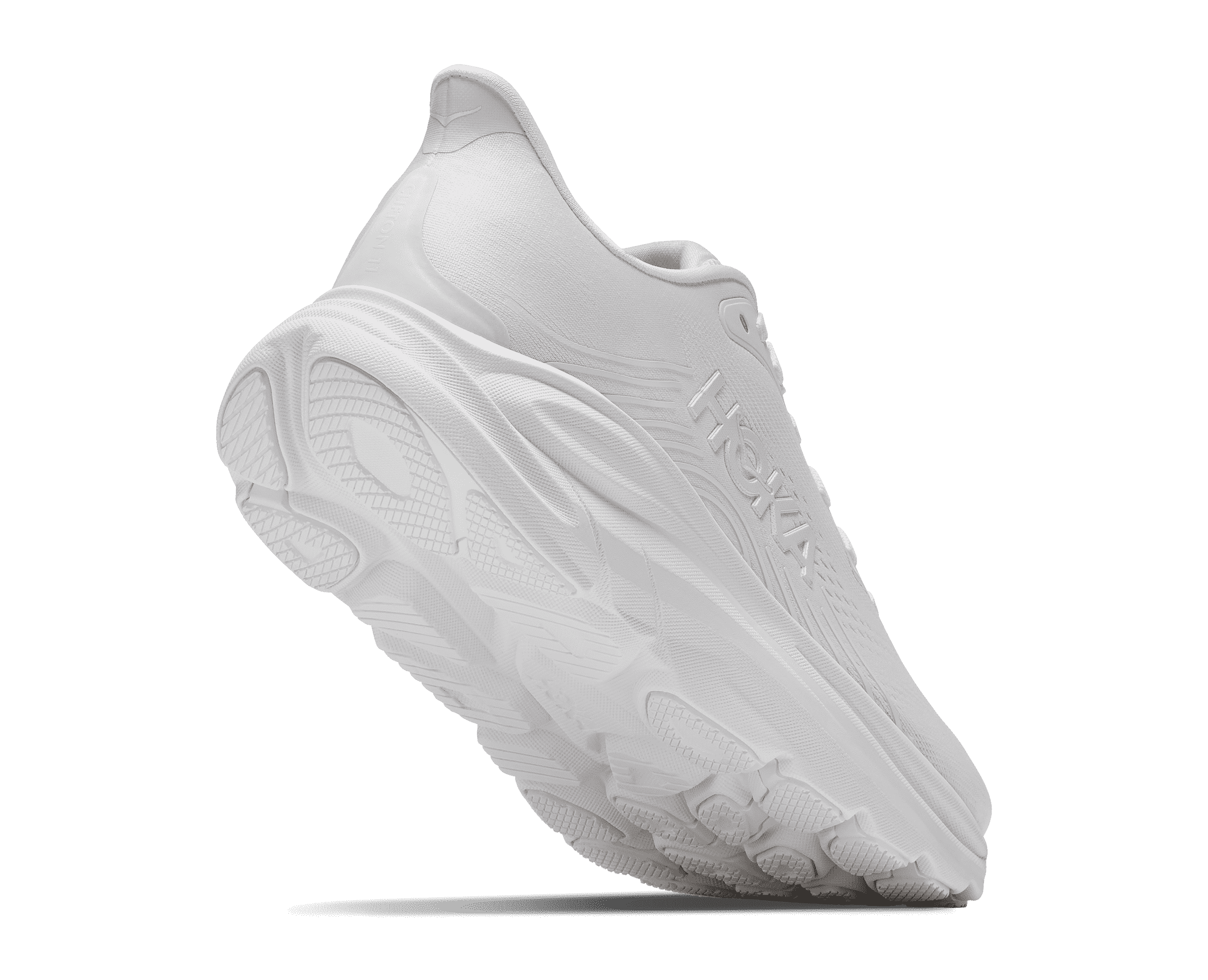 HOKA Men's Clifton 11 - WHITE / WHITE