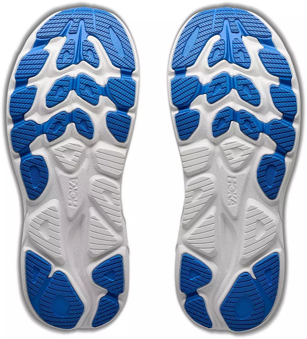 HOKA Women's CLIFTON 11 WIDE - FROST / GLIMMERING BLUE