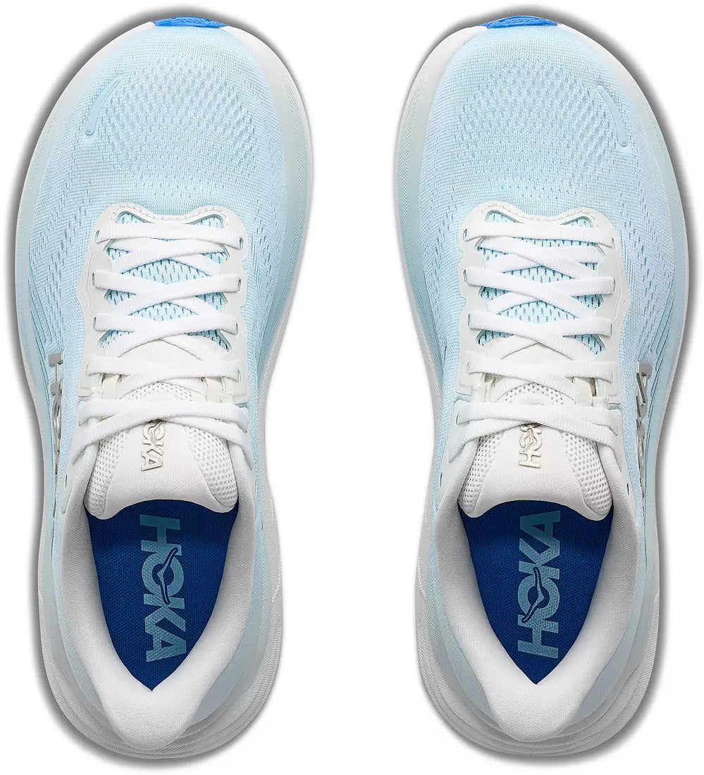 HOKA Women's CLIFTON 11 WIDE - FROST / GLIMMERING BLUE