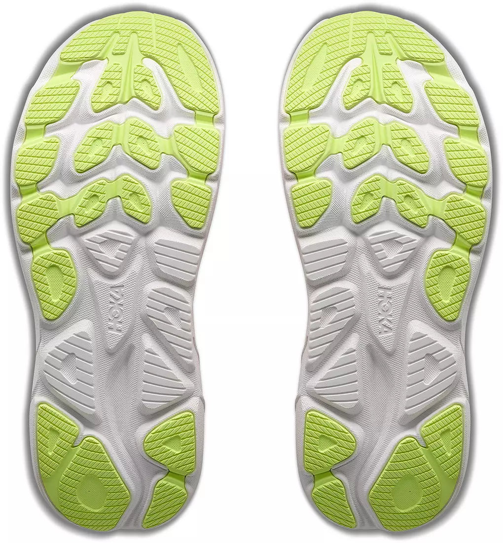 HOKA Women's CLIFTON 11 WIDE - TANGERINE GLOW / WHITE