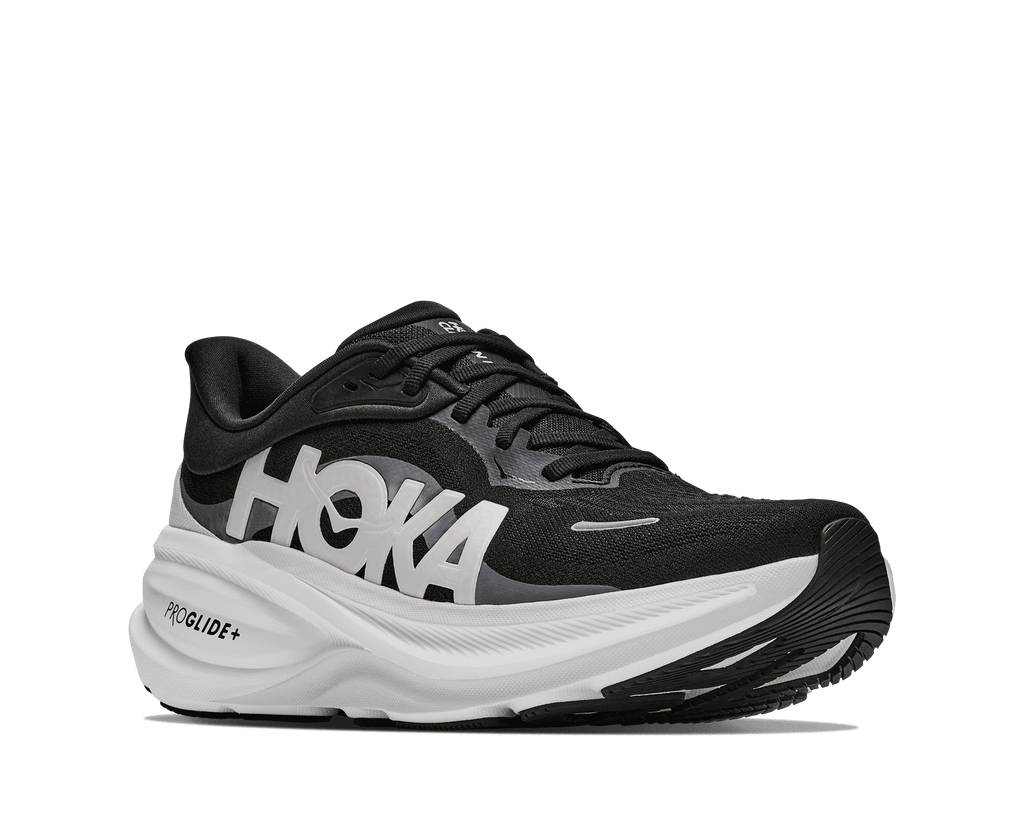 HOKA Men's Clifton Pro - BLACK / COSMIC GREY (Wide)