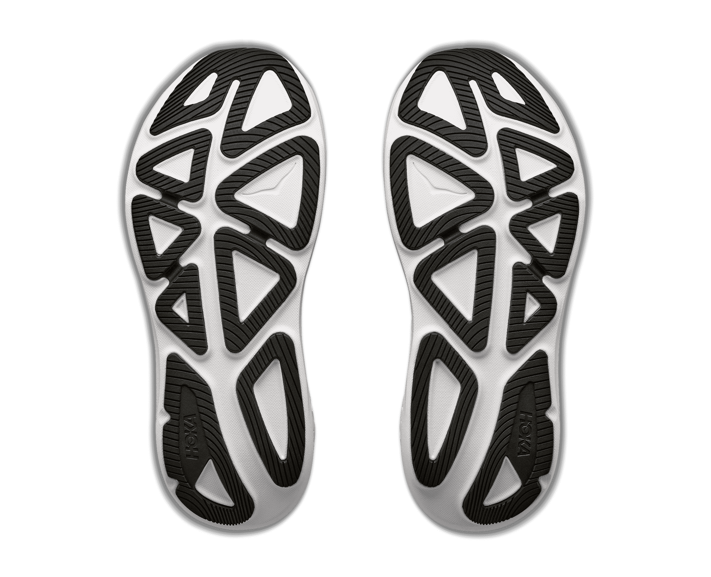 HOKA Men's Clifton Pro - BLACK / COSMIC GREY (Wide)