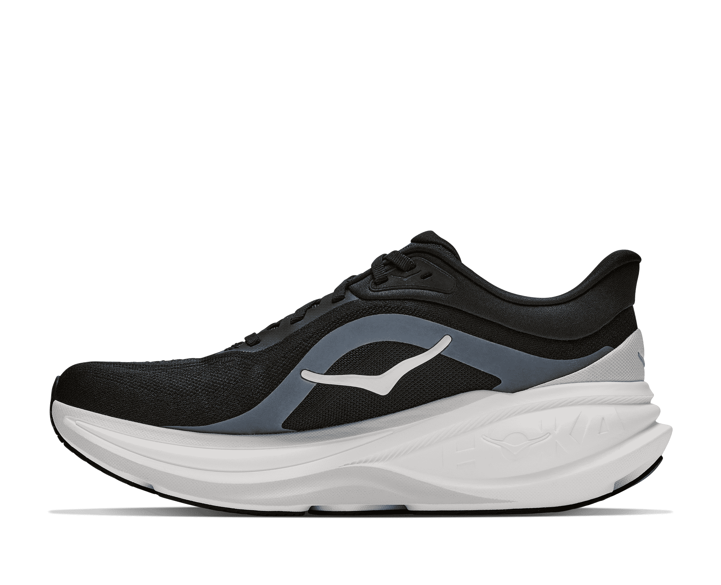 HOKA Men's Clifton Pro - BLACK / COSMIC GREY (Wide)
