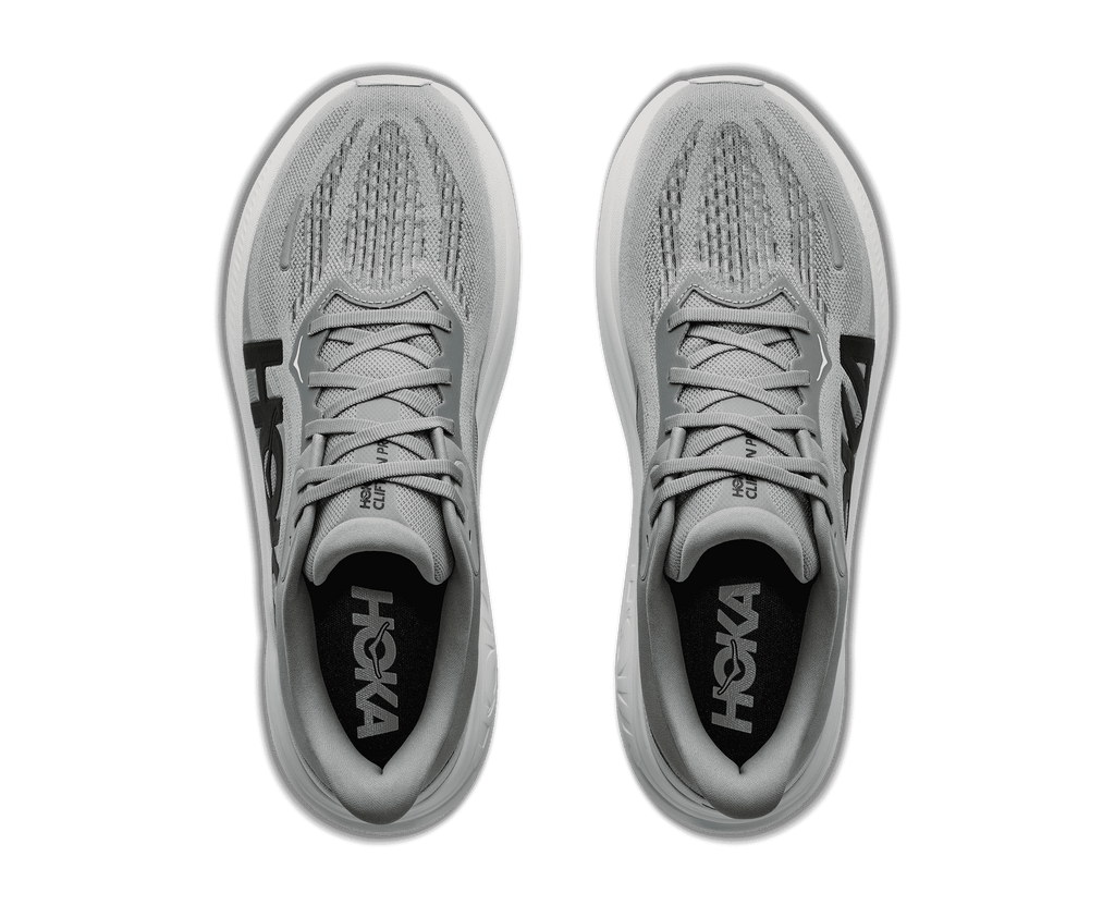 HOKA Men's Clifton Pro - STELLAR GREY / GALACTIC GREY (Wide)