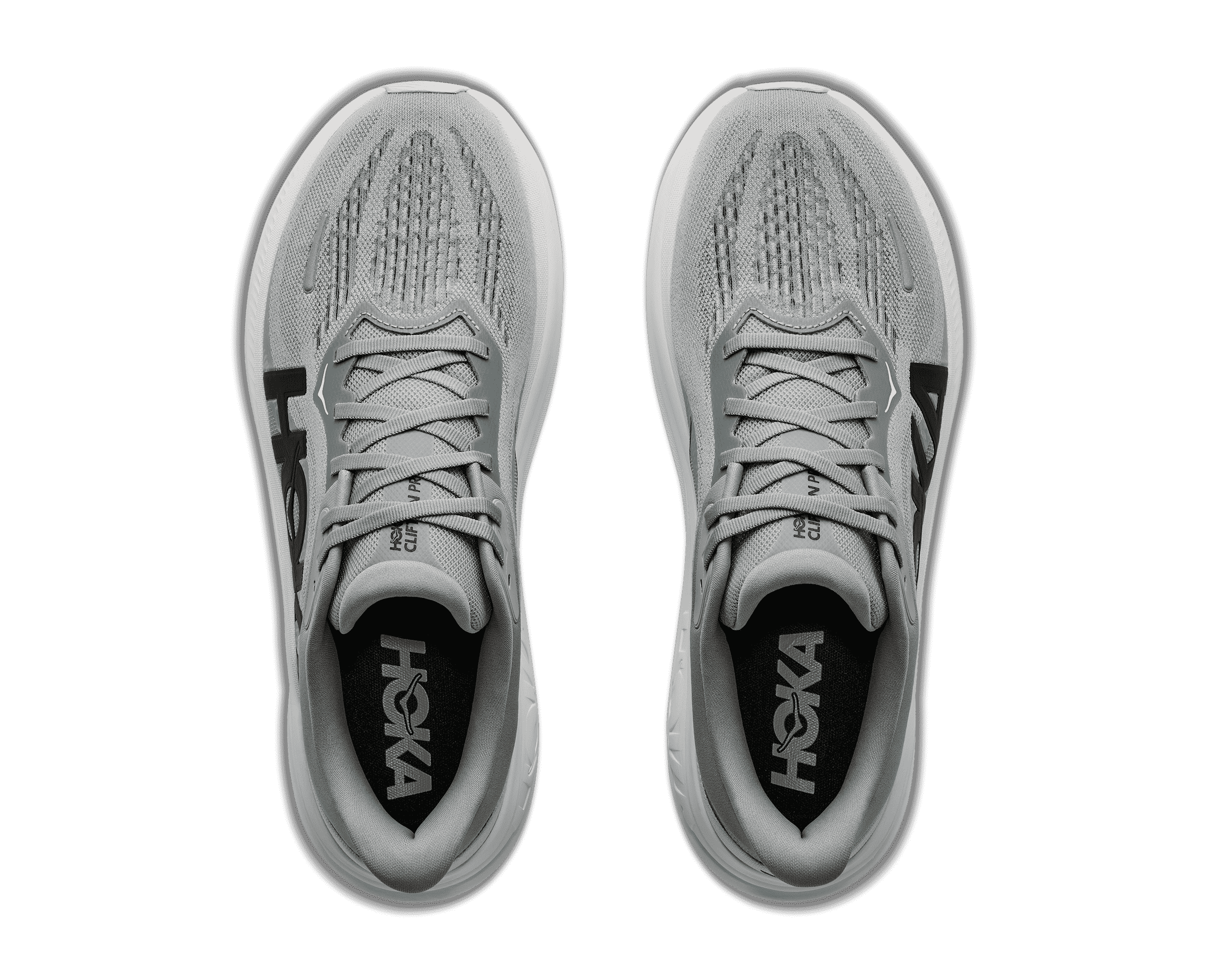HOKA Men's Clifton Pro - STELLAR GREY / GALACTIC GREY (Wide)