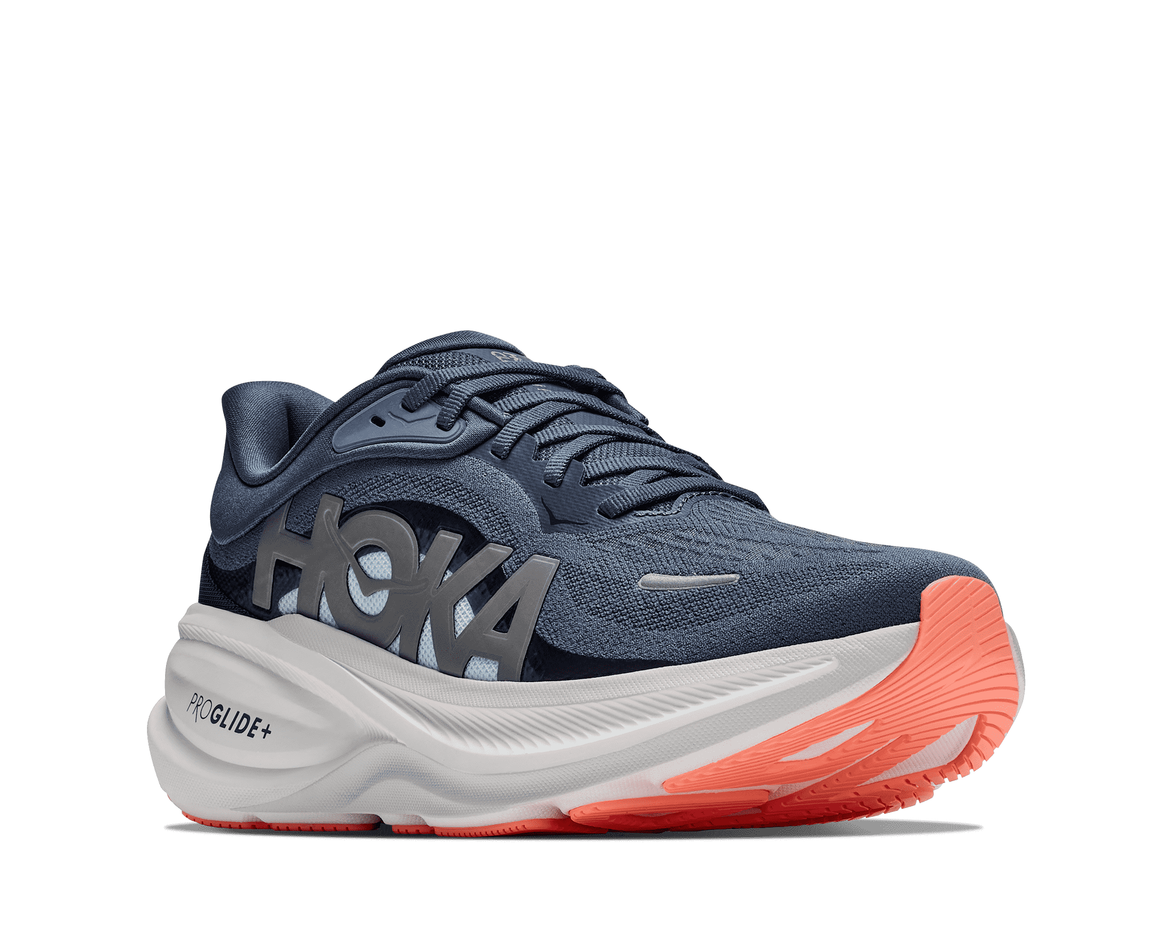 HOKA Women's Clifton Pro - FADED NAVY / GLIMMERING BLUE (Wide)