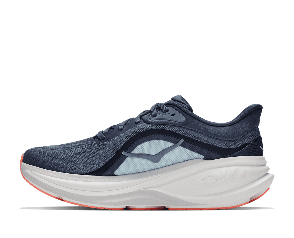 HOKA Women's Clifton Pro - FADED NAVY / GLIMMERING BLUE (Wide)