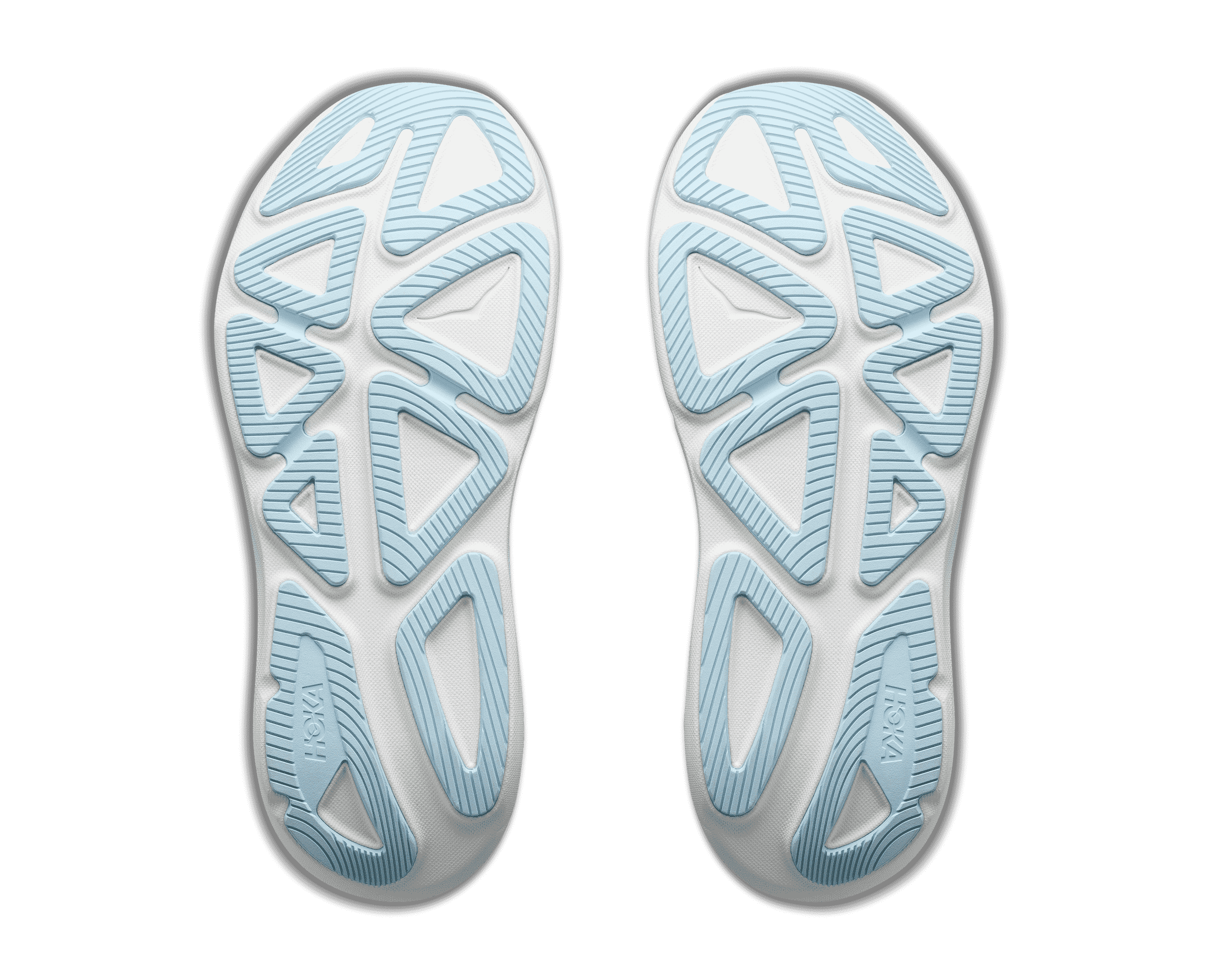 HOKA Women's Clifton Pro - GLIMMERING BLUE / SOARING BLUE (Wide)