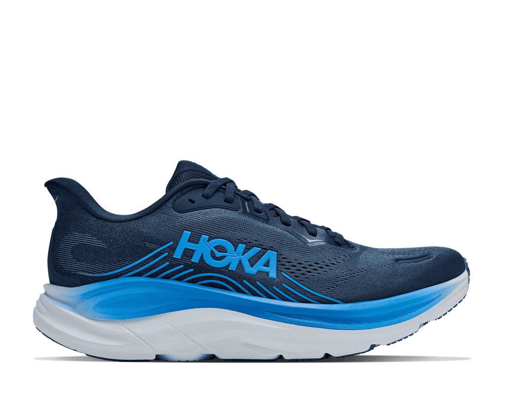 HOKA Men's Clifton 11 - VARSITY NAVY / FADED NAVY (Wide)
