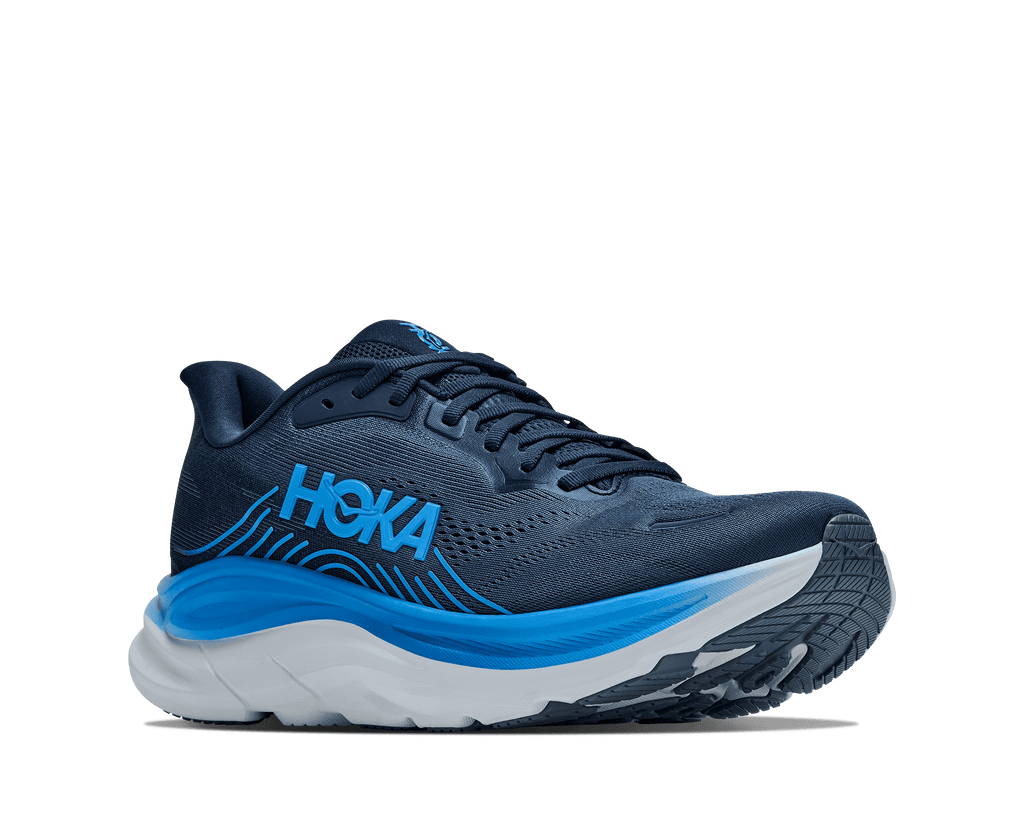 HOKA Men's Clifton 11 - VARSITY NAVY / FADED NAVY (Wide)