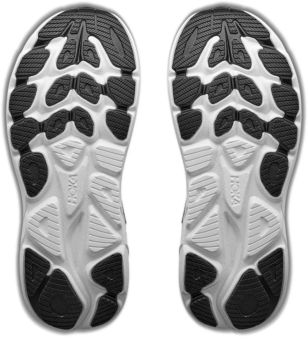 HOKA Women's CLIFTON 11 - BLACK / WHITE