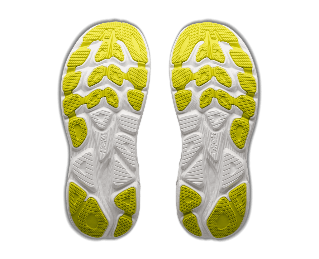 HOKA Women's Clifton 11 - NEON YUZU / FROST (Wide)