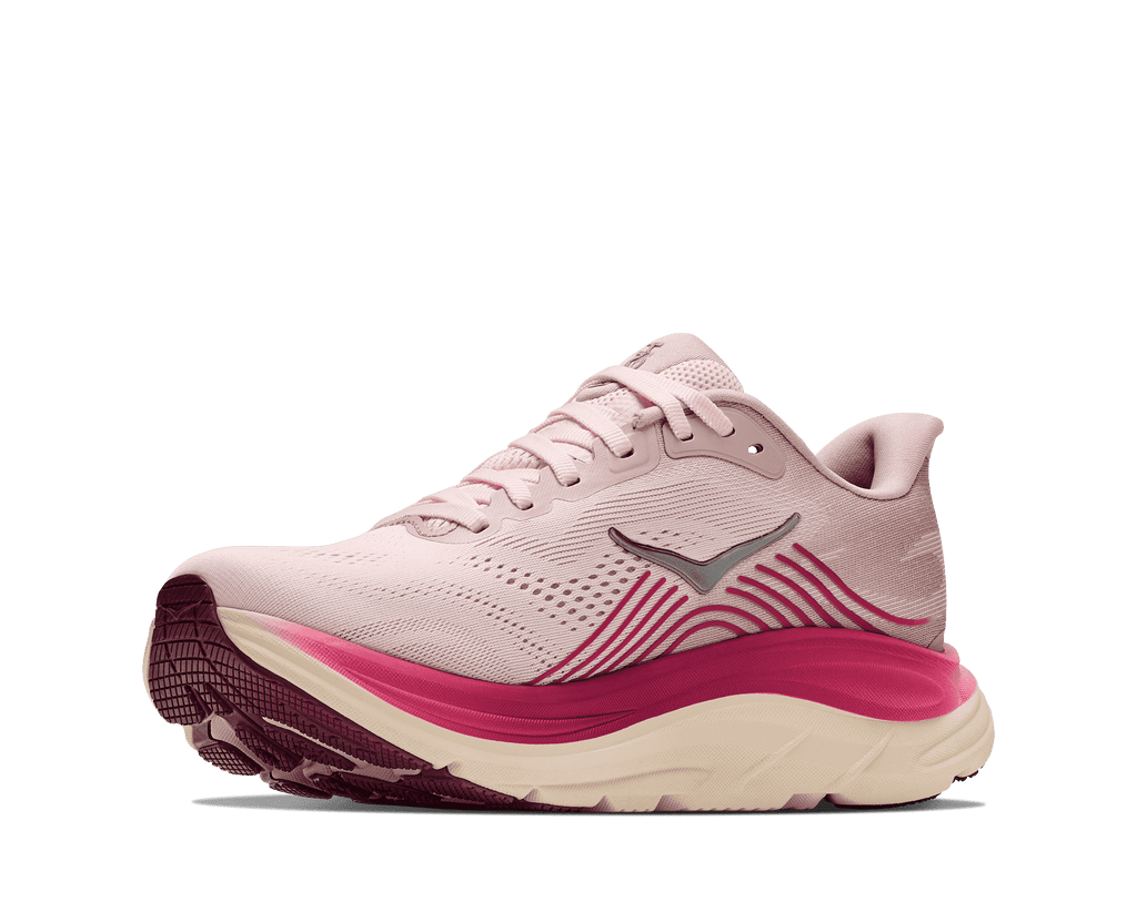 HOKA Women's Clifton 11 - PINK OPAL / ALABASTER (Wide)