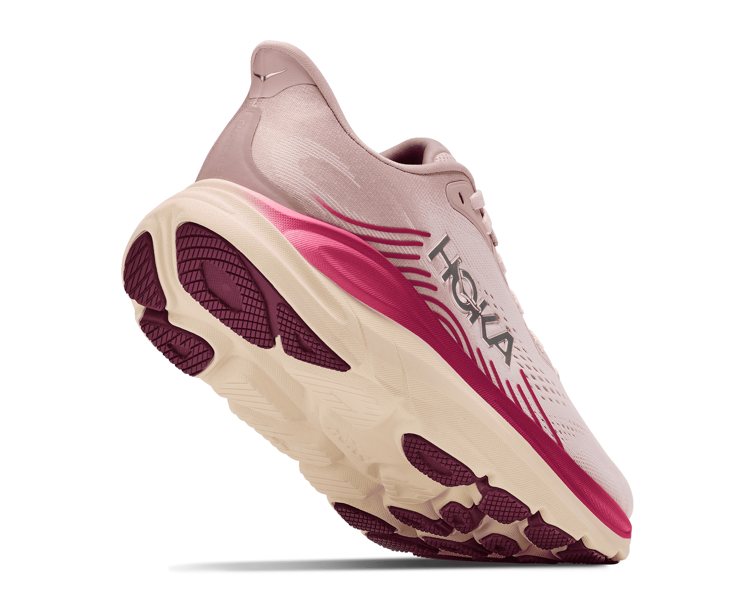 HOKA Women's Clifton 11 - PINK OPAL / ALABASTER (Wide)