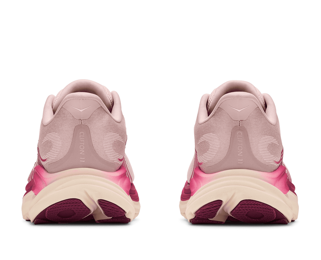 HOKA Women's Clifton 11 - PINK OPAL / ALABASTER (Wide)