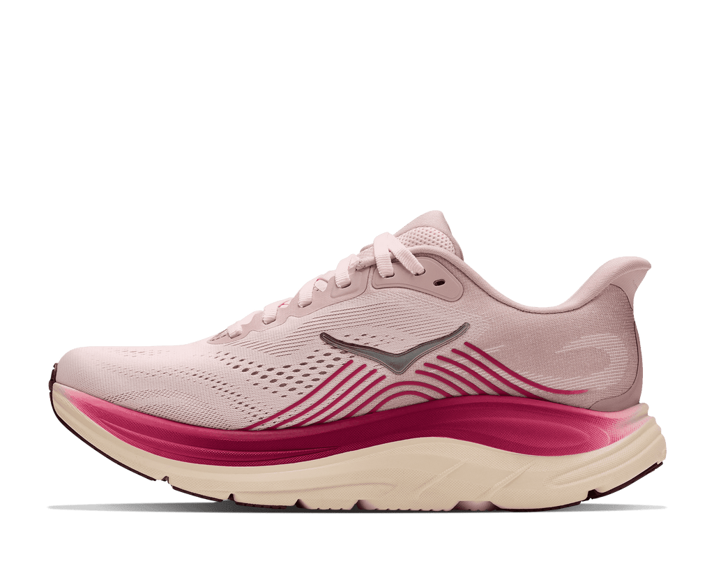 HOKA Women's Clifton 11 - PINK OPAL / ALABASTER (Wide)