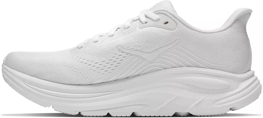 HOKA Women's CLIFTON 11 - WHITE / WHITE