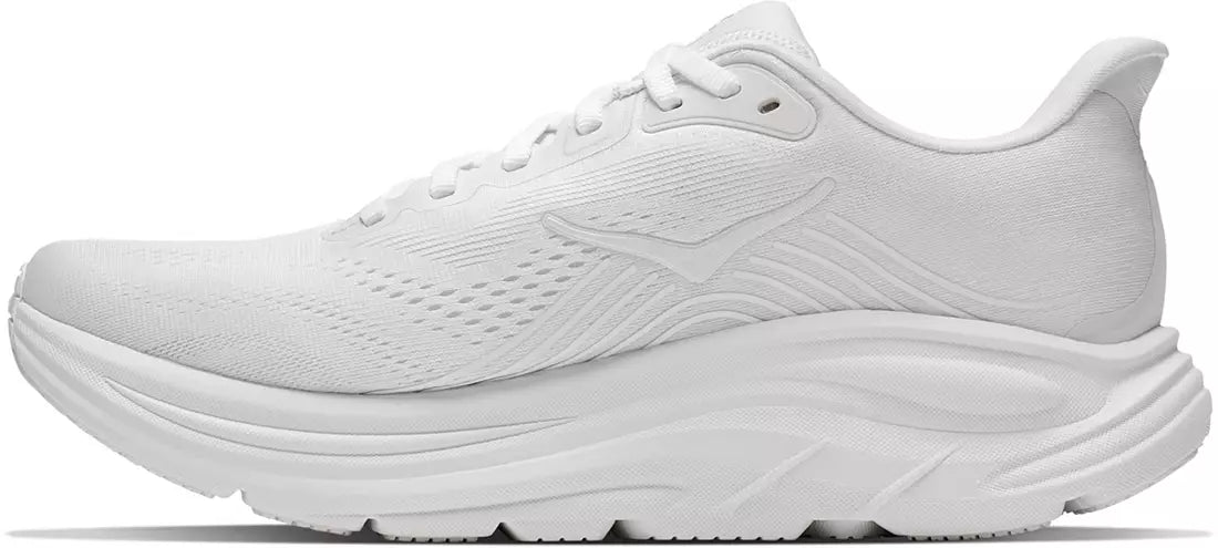 HOKA Women's CLIFTON 11 - WHITE / WHITE