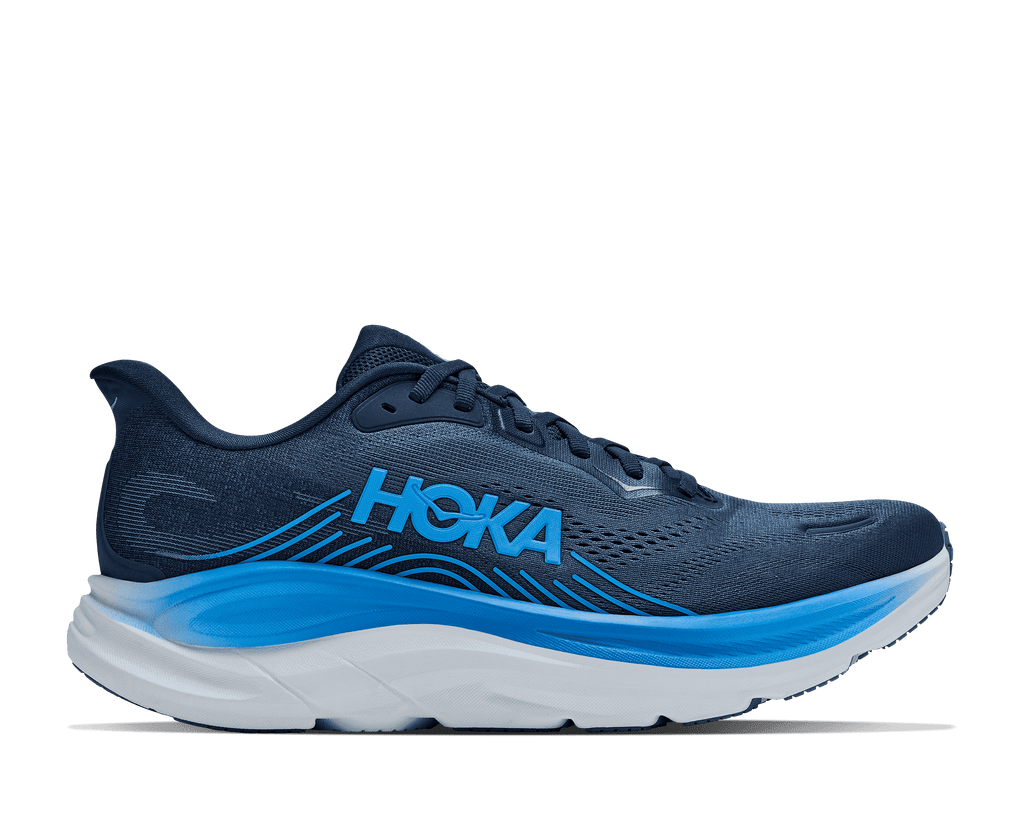 HOKA Men's Clifton 11 - VARSITY NAVY / FADED NAVY (Extra Wide)