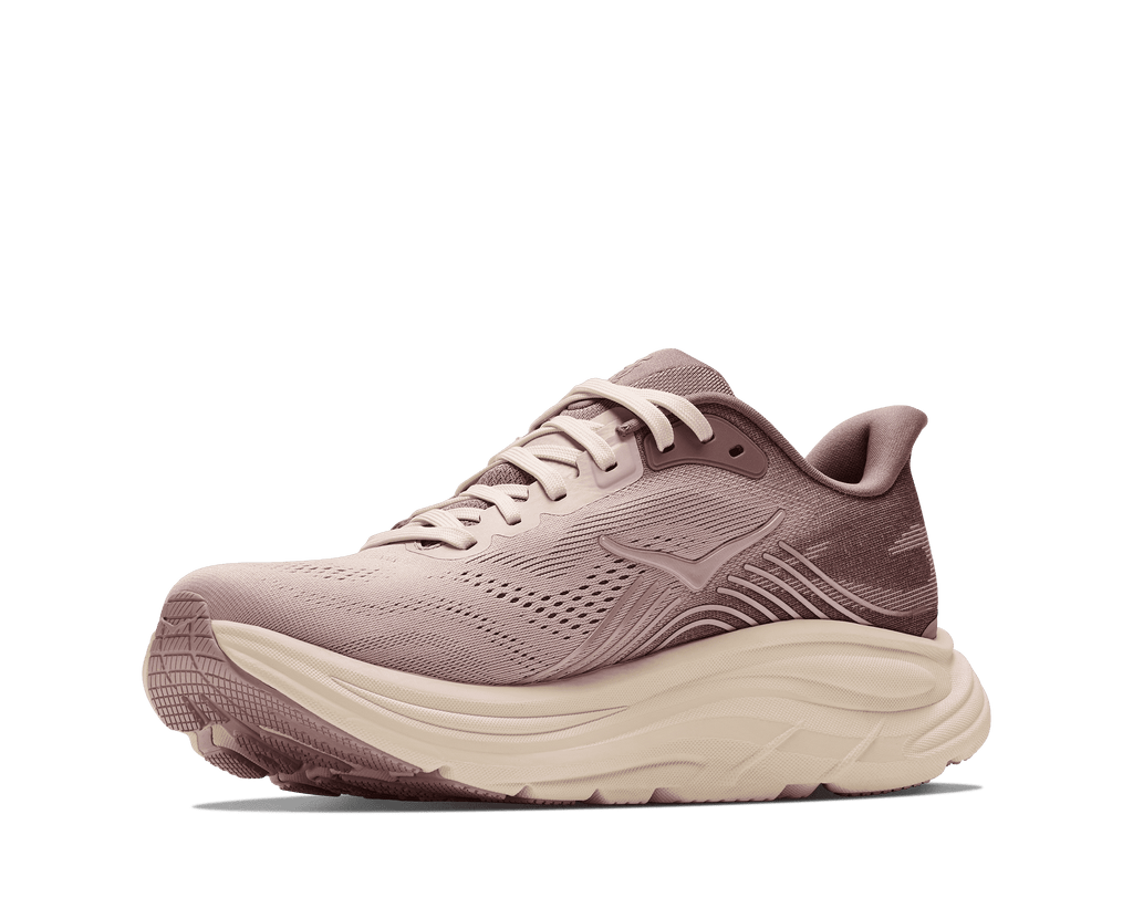 HOKA Women's Clifton 11 Glm - PINK OPAL / QUARTZITE (Wide)