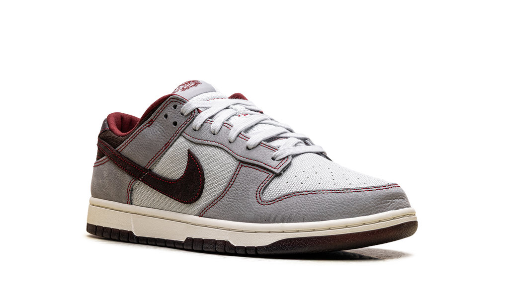 Dunk Low Retro SE "Pure Platinum / Wolf Grey / Team Red / Burgundy Crush" IH1942 001