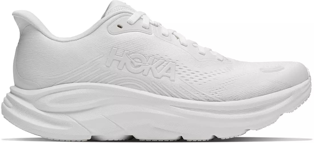 HOKA Women's CLIFTON 11 WIDE - WHITE / WHITE